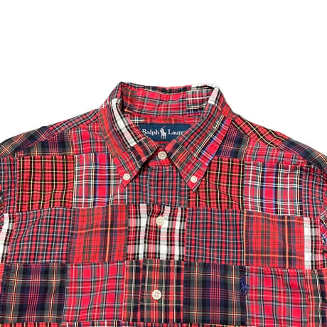 00's- Polo Ralph Lauren Patchwork B.D Shirt