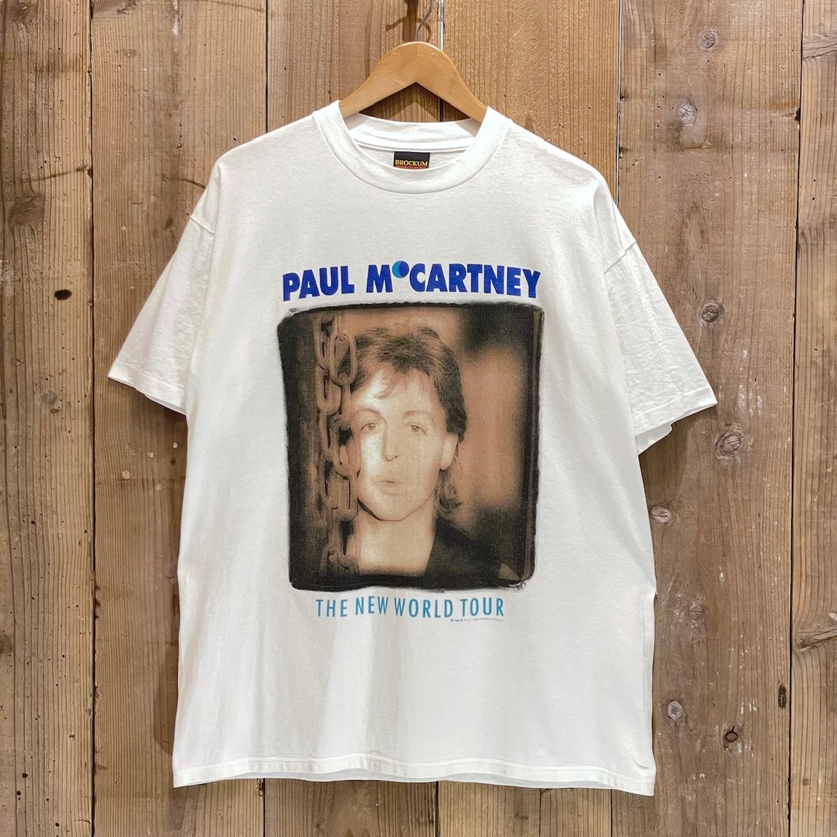 90's BROCKUM Paul McCartney Tour T-Shirt | MWC 下北沢