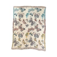 Butterfly Cotton Blanket