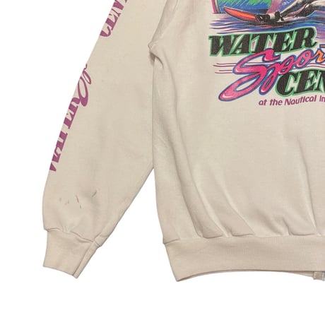80s- Hanes Full Zip Hoodie