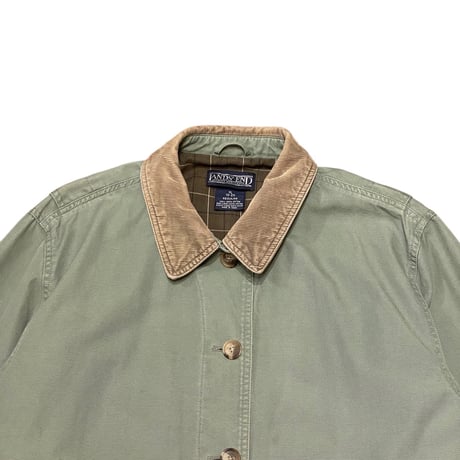 00s LANDS’ END Flannel Lined Field Coat