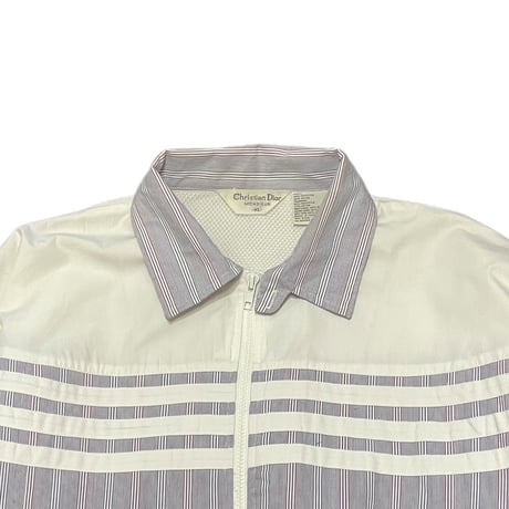 90s Christian Dior Poly/Cotton Drizzler Jacket