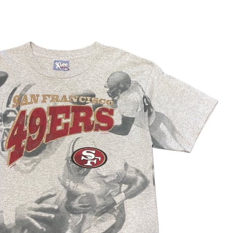 90's- Lee SF 49ERS All Over Print T-Shirt