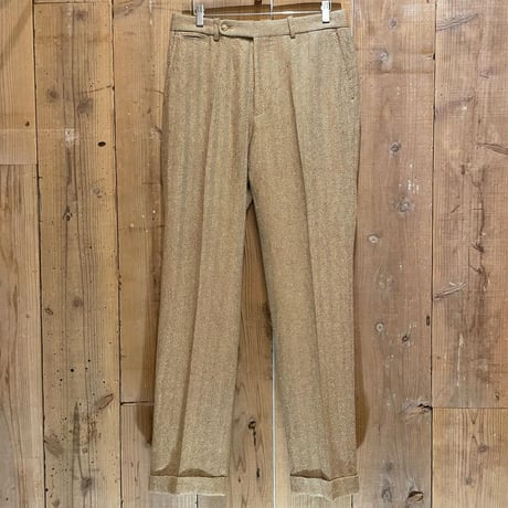 90’s~ POLO GOLF Italian Silk Blend Slacks W33