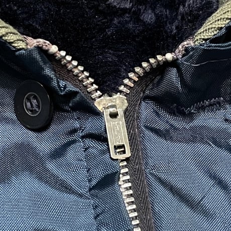 70s Sears Boa Lined Nylon Jacket