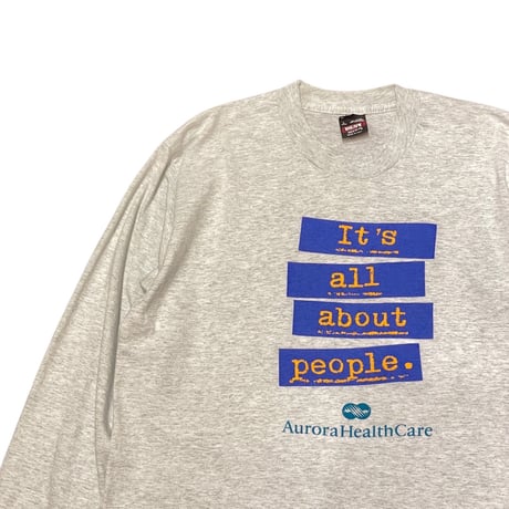 90s Aurora Health Care L/S T-Shirt