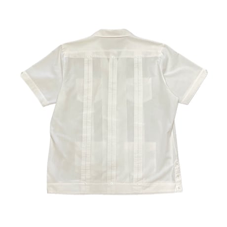 90's ROMANI COLLECTION Cotton/Poly Guayabera Shirt