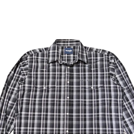 Wrangler Poly/Cotton Western Shirt