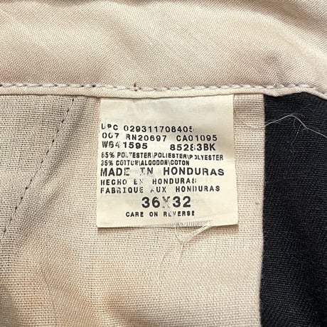 00s- Dickies Double Knee Work Pants BLACK