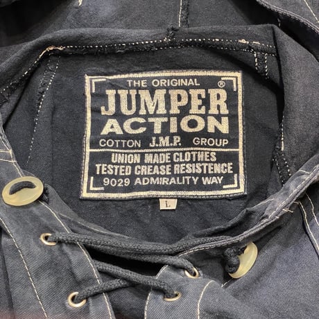 90s- JUMPER Cotton Canvas Smock