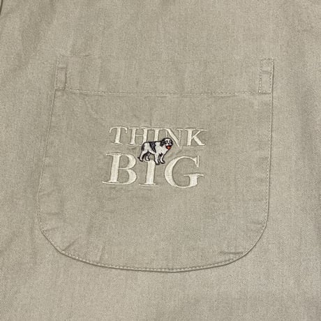 90s- BIG DOGS Cotton Shirt