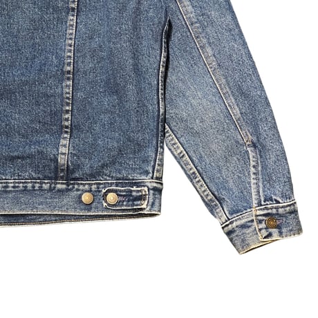 80s GAP Flannel Lined Trucker Jacket
