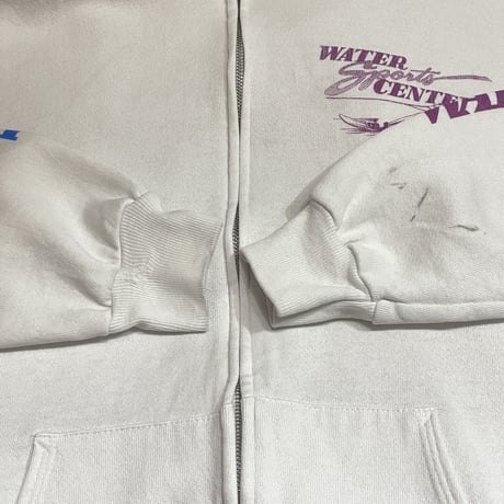 80s- Hanes Full Zip Hoodie