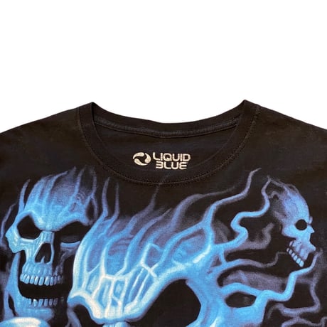 13's LIQUID BLUE Skulls T-Shirt