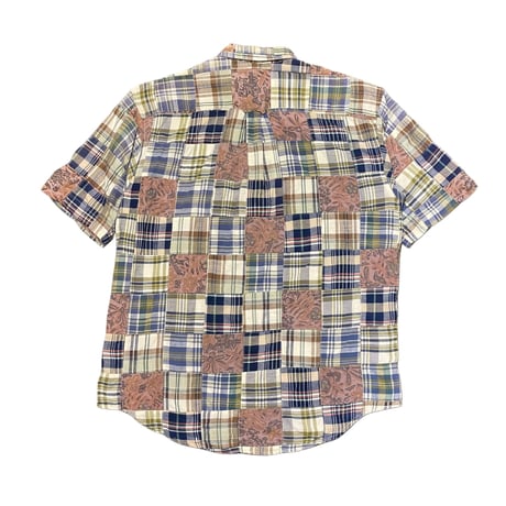 90’s~ Nautica Patchwork B.D Shirt