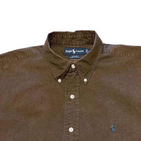 90s~ Polo Ralph Lauren Lightweight Chino B.D Shirt