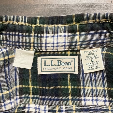 90’s L.L.Bean Light Flannel Shirt