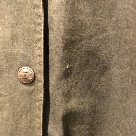 90’s~ L.L.Bean Oiled Cotton Hooded Jacket