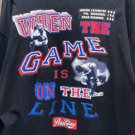 90’s~ DELTA BASEBALL L/S Tee