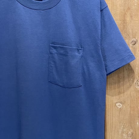 80s FRUIT OF THE LOOM Solid Pocket T-shirt