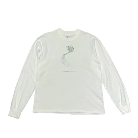 90s FRUIT OF THE LOOM Pray for rain L/S T-Shirt