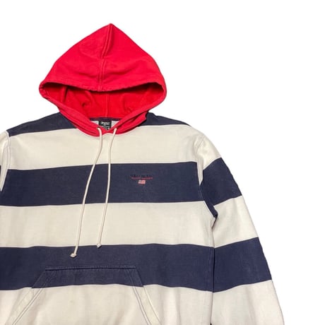 90s Polo Ralph Lauren Striped Hoodie