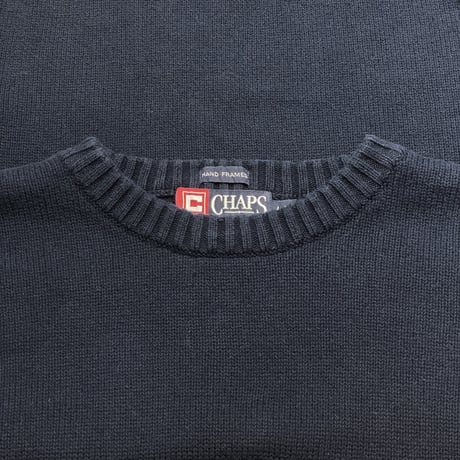 90s CHAPS RALPH LAUREN Flag Cotton Sweater