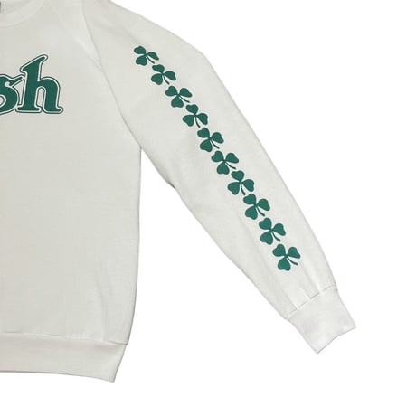 90s SCREEN STARS Irish Print Sweat Shirt