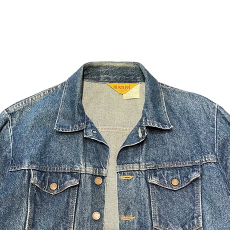 80s RUSTLER by Wrangler Lightweight Trucker Jacket