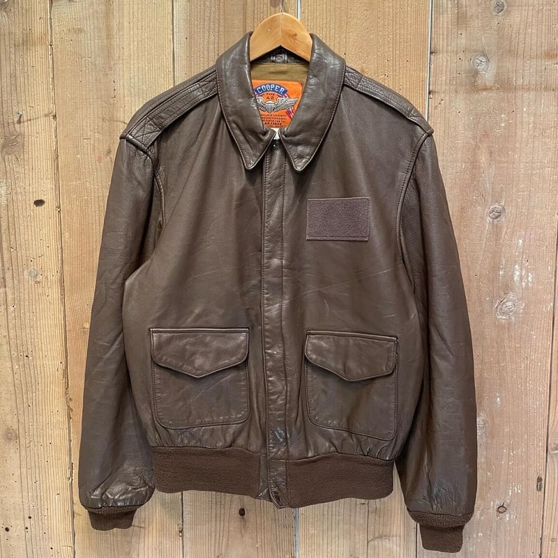 COOPER / A-2 leather jacketきんにくんメンズ