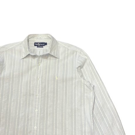 90s Polo Ralph Lauren Cotton Seersucker B.D Shirt