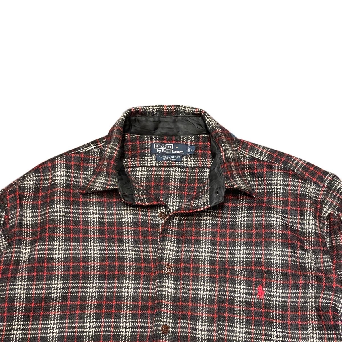 90s Polo Ralph Lauren “LOWELL SPORT” Wool Shirt