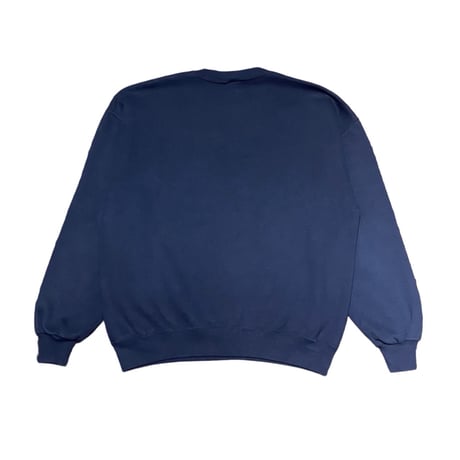 90s RUSSELL ATHLETIC Plain Sweatshirt NAVY