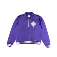 70s Champion Boa Lined Half Zip Shirt