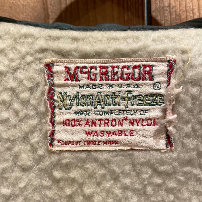 60's McGREGOR Nylon Anti-Freeze Jacket | MWC 下北沢 60's McGREGOR Nylon Anti-Freeze Jacket | MWC 下北沢