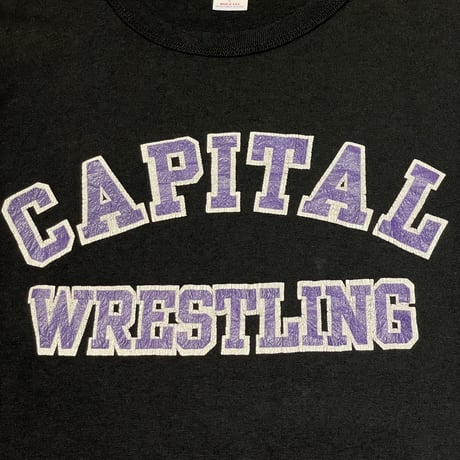 80s- RUSSELL ATHLETIC Print T-Shirt