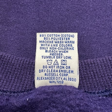 90s RUSSELL ATHLETIC Patched Sweatshirt