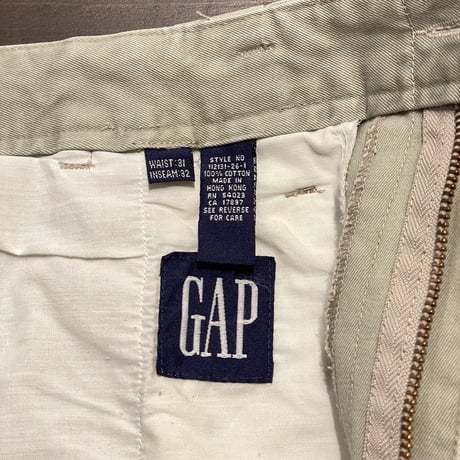 90's- GAP Two Tuck Chino Pants