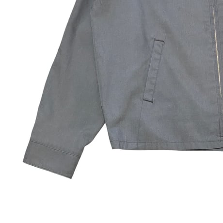 70s Oakbrook Sportswear by Sears Dog Ear Collar Jacket Charcoal Gray