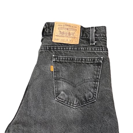 90s Levi’s 505 Black Jeans