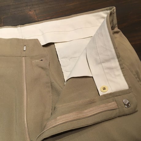 80’s~ HIGGINS Summer Wool Slacks