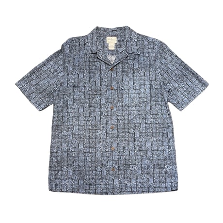L.L.Bean Ancient Symbol Print Shirt