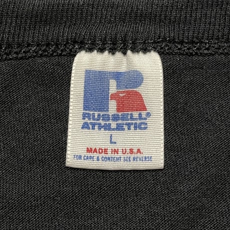 80s- RUSSELL ATHLETIC Print T-Shirt