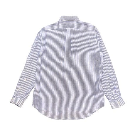 00s- Polo Ralph Lauren Linen Striped Shirt