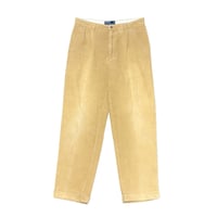 90s- Polo Ralph Lauren Two Tuck Corduroy Pants “HAMMOND”