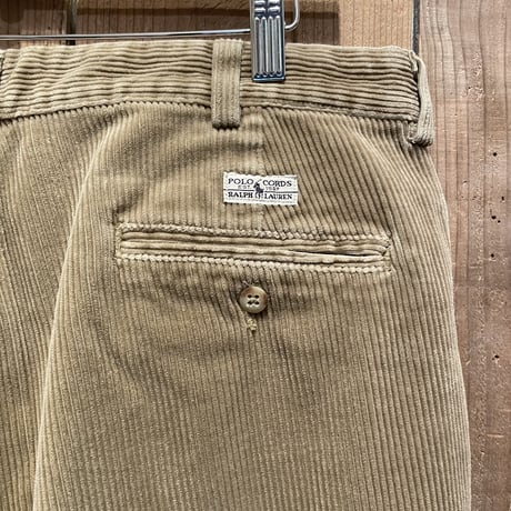90’s~ Polo Ralph Lauren Two Tuck Corduroy Pants  W36