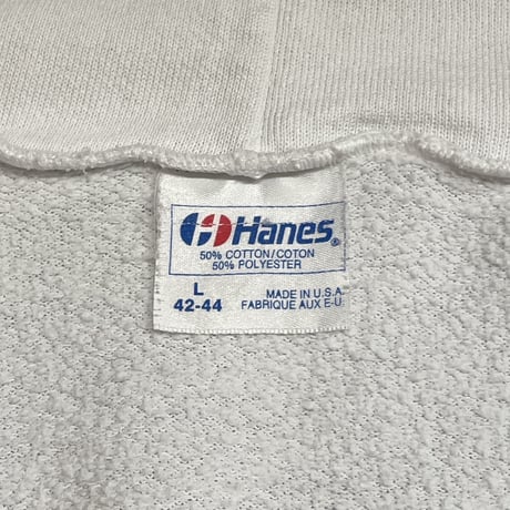 80s- Hanes Full Zip Hoodie