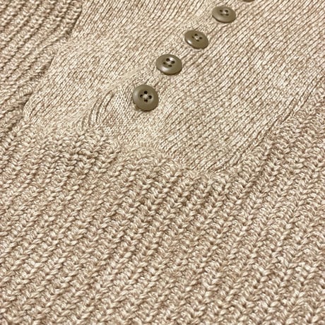 00s Eddie Bauer Henry Neck Cotton Sweater