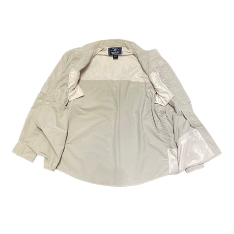 00s- NORTHERN LIGHTS Detachable Sleeve Nylon Shirt