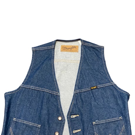00s- Wrangler Denim Vest